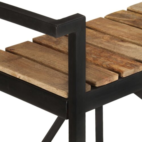  Kuhinjska kolica 87 x 36 x 81 cm od masivnog drva manga Slike