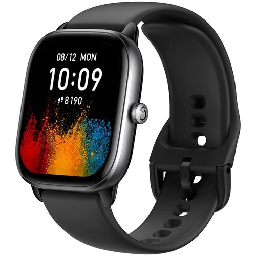 Amazfit GTS 4 Mini Dial Črna 46mm trak Tekstilna športna GPS ura, (21956844) Cene