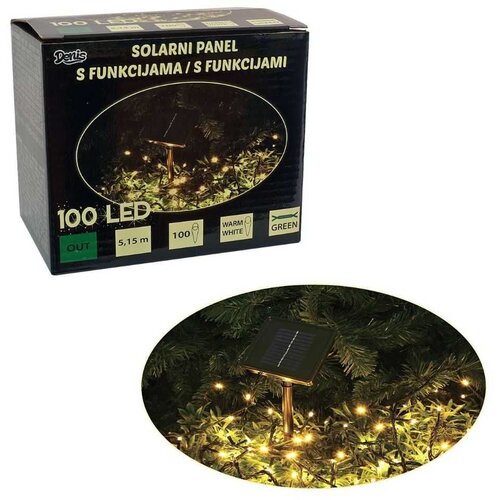 Denis LED Lučke solarne bele 100L, (20824714) Cene