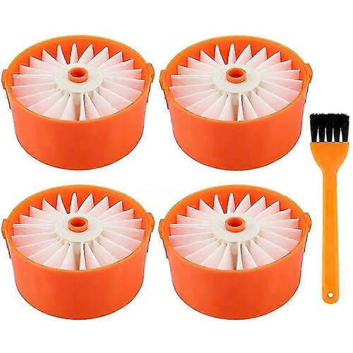 INORCO 4 paketi filtrirnih elementov za Black + Decker Bsv2020g brezžični vakuumski nastavek, (22020936) Slike