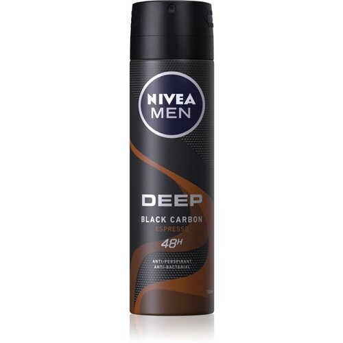 Nivea Men Deep antiperspirant u spreju za muškarce Black Carbon Espresso 150 ml Cijene