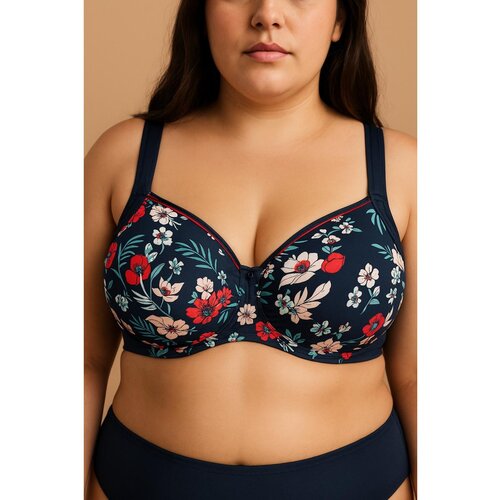 Fenzy Plus Size Kopalke - Modrček, Temno Modra Slike