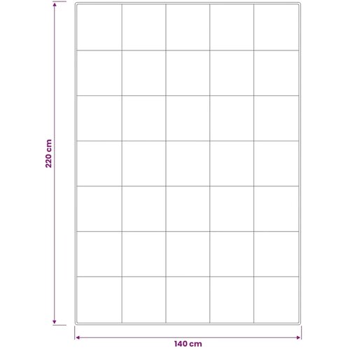  Poplun FULDA 140 x 220 cm 4 godi&amp;scaron;nja doba 210 GSM Bijela - 140 x 220 cm Slike