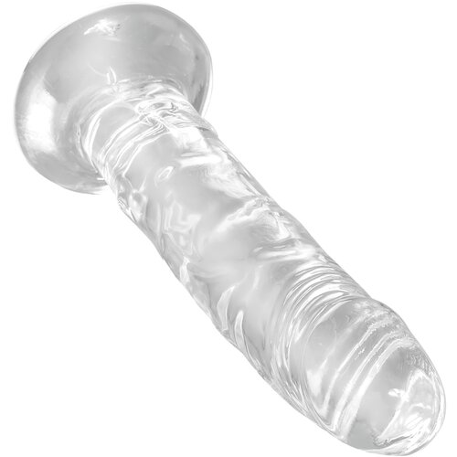 King Cock Clear 6 - lepljivi dildo (15 cm) Slike