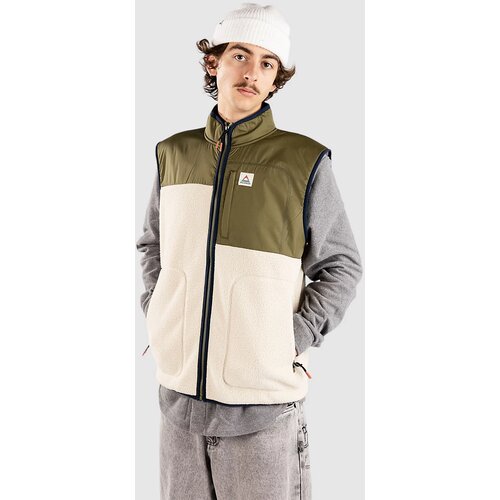 Passenger Offgrid Recycled Sherpa Fleece Brezrokavnik oatmeal / khaki Slike