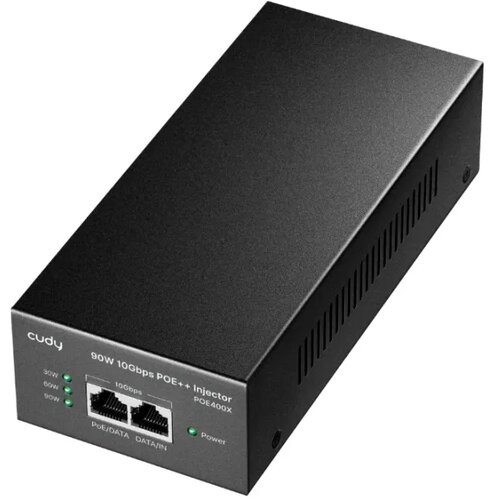Cudy PoE injektor POE400X, 90W, 10 Gbps, PoE++, 10M/100M/1G/2.5G/5G/10G Slike