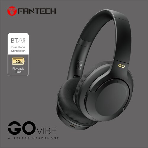 Fantech bluetooth slu&amp;scaron;alice go vibe WH05 crne Slike