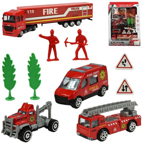 Magic Toys Fire Truck: Gasilska vozila igralni set z dodatki Cene