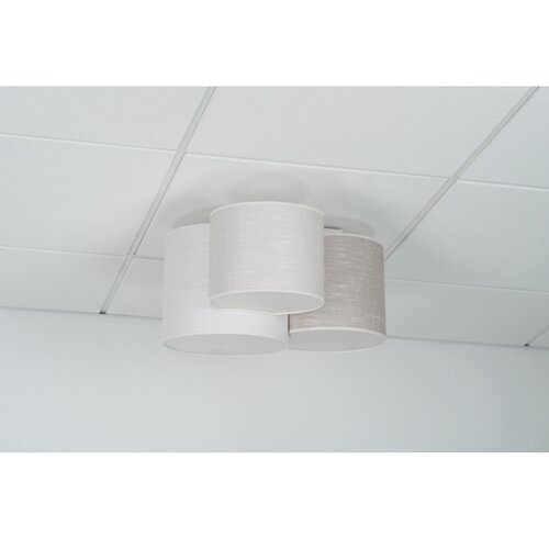 Brilagi plafonsko svetlo snake 3xE27/15W/230V sivo/krem Slike