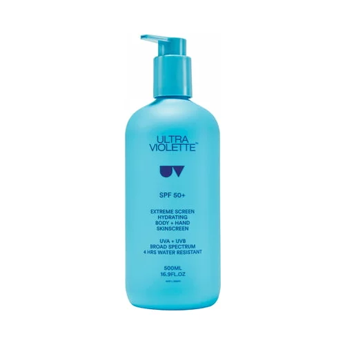 Ultra Violette Extreme Screen Hydrating Body & Hand SPF50+ 4HWR - 500 ml