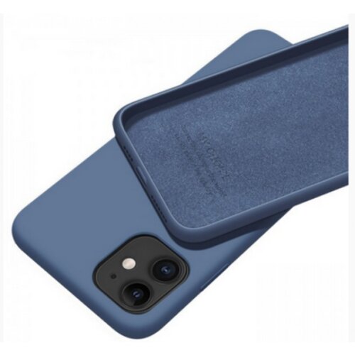 Huawei MCTK5-Honor 50 Lite * Futrola Soft Silicone Dark Blue (179) Cene