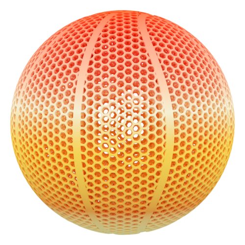 BIQU PLA-HR Žuta+Narandžasta+Bela, 1.75 mm / 1000 g Slike