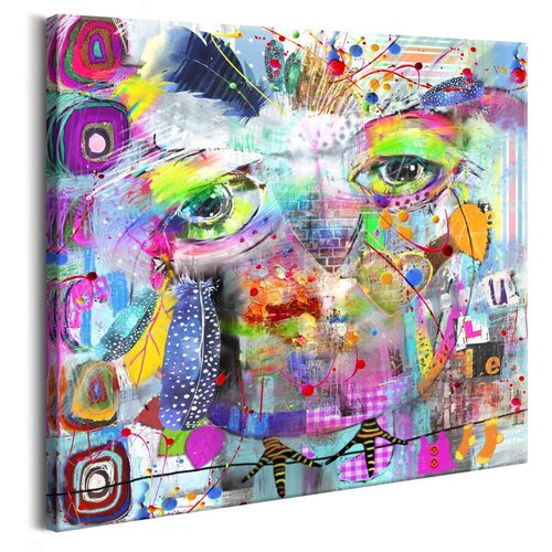  Slika - Colourful Owl 70x70 Cijene