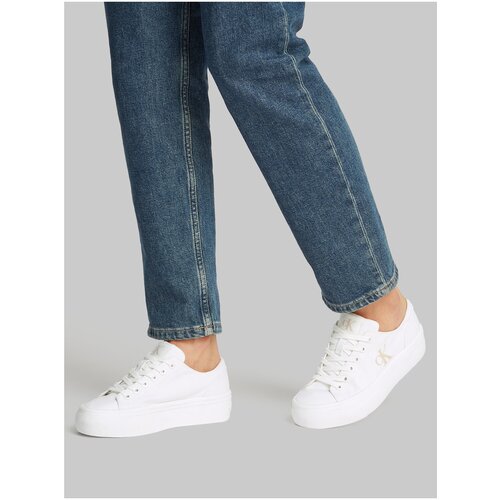 Calvin Klein Jeans Nizke superge bela Cene