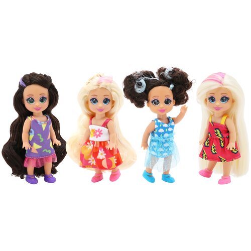 Funville Modna punčka MINI v kornetku sort. 81044 Slike