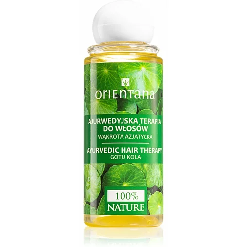 Orientana Ayurvedic Hair Therapy Gotu Kola regeneracijsko olje za lase za pospeševanje rasti las 105 ml