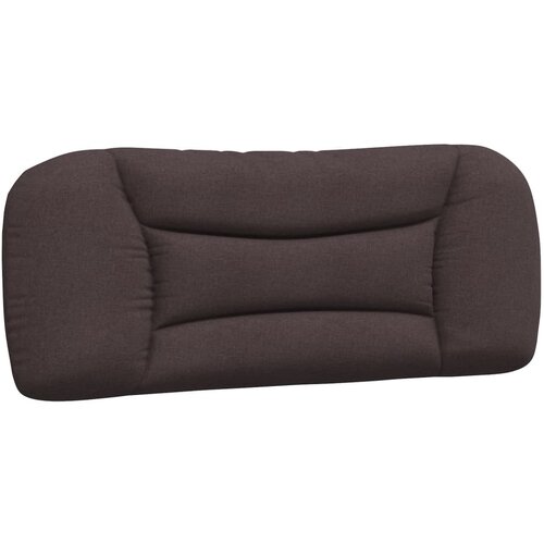 Maison Chic posteljno vzglavje - vzglavna omarica - vzglavna stranica temno rjava 100 cm blago, (21703910) Cene