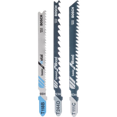 Bosch 3-delni set listova ubodne testere T prihvat 2609256741 Slike