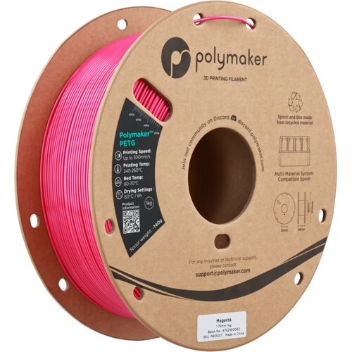 Polymaker petg magenta, 1.75 mm / 1000 g Cene
