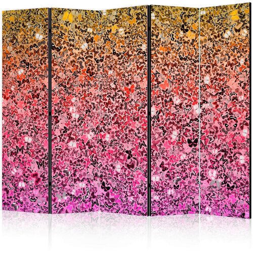 Artgeist PARAVAN 225/172/3 cm rumena, pink Cene