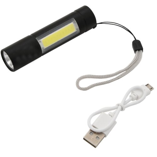  led punjiva svetiljka LED/400mAh crna Slike