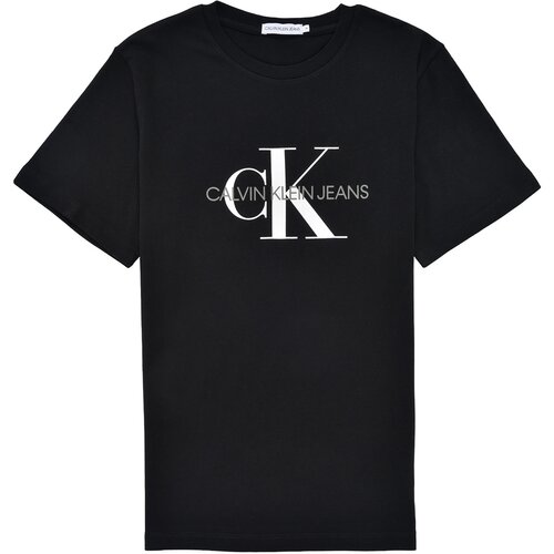 Calvin Klein Jeans Majice s kratkimi rokavi MONOGRAM Črna Slike