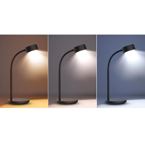 Solight WO3000-B- LED prigu&amp;scaron;iva stona lampa LED/4,5W/5V 3000/4000/6500K crna Slike