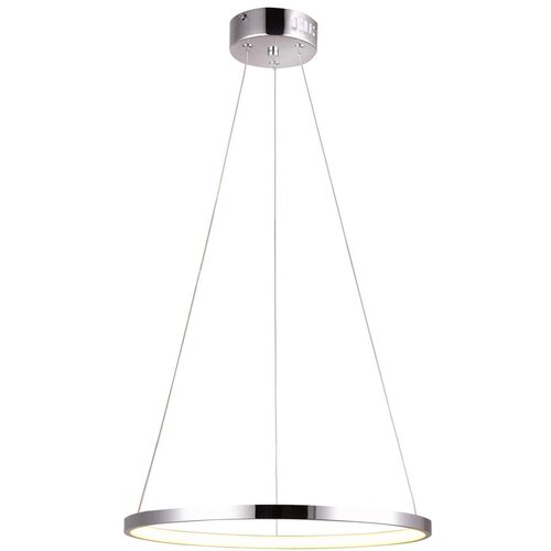 Candellux luster/visilica-lune viseća lampa 40 okrugla 25W led 4000K hrom Cene