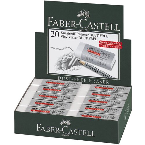  PLASTIČNA FABER CASTELL 187120 DUST-FREE Slike