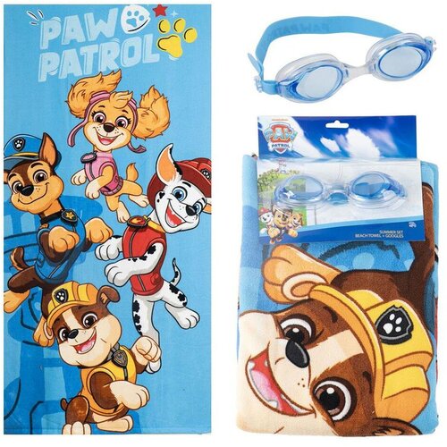 Paw Patrol Set ručnik + naočale za plivanje Patrulla Canina Cijene