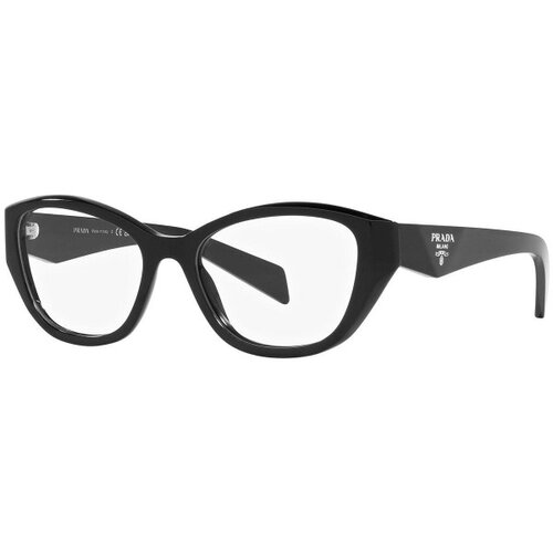 Prada PR21ZV 16K1O1 L (53) Črna/Kristalna Slike