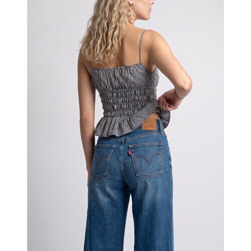 Levi&amp;#039;s Jeans flare RIBCAGE WIDE LEG H223 Modra Slike