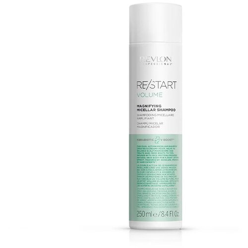 Revlon restart volume magnifying micellar shampoo 250ml Slike