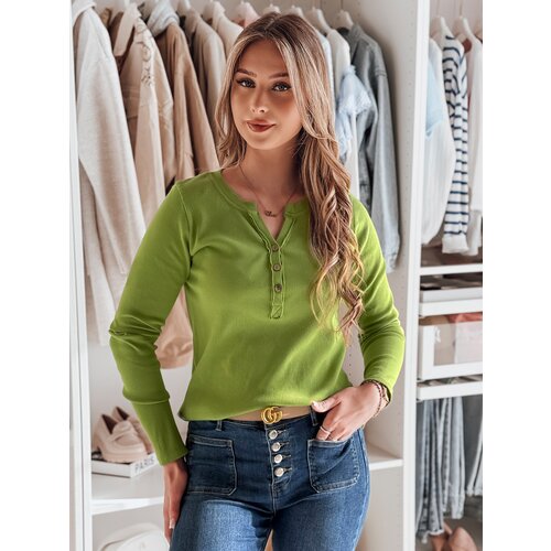 DStreet Long sleeve damski one size FELORIA limonkowy Cene