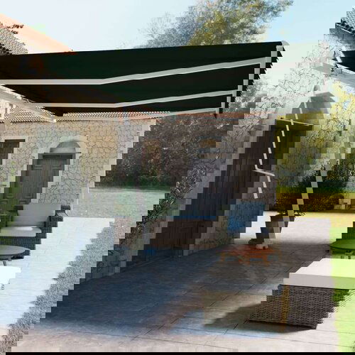  Samostojeća automatska tenda 600 x 350 cm antracit Cijene