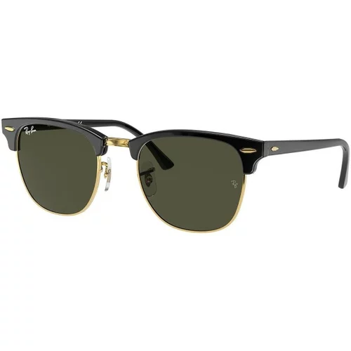 Ray-ban Sončna očala Clubmaster 0RB3016 W0365 Black/Green Classic