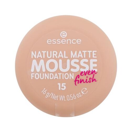Essence Natural Matte Mousse podlaga v peni za naraven, mat videz 16 g Odtenek 15 Cene