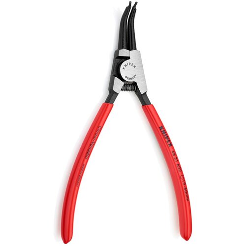 Knipex kriva zeger kle&amp;scaron;ta za spolja&amp;scaron;nje sigurnosne prstenove 185mm - pod 45&amp;deg; (46 31 A22) Slike