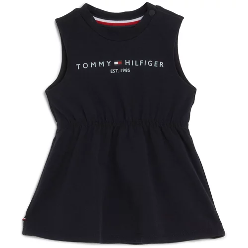Tommy Hilfiger Obleka nočno modra / ognjeno rdeča / bela