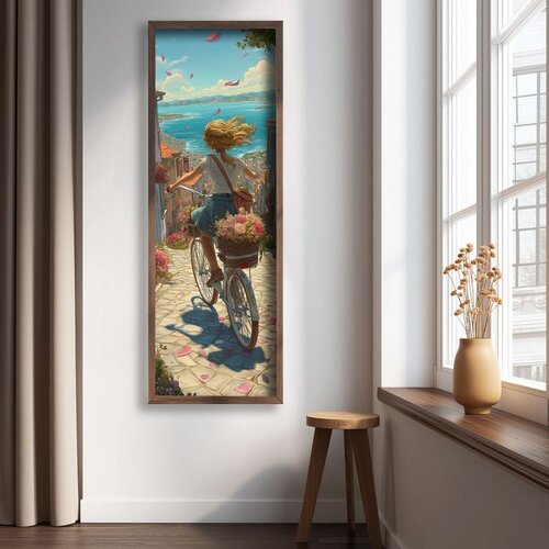 WALLXPERT LAC061-150 Multicolor Decorative Framed MDF Painting Cene