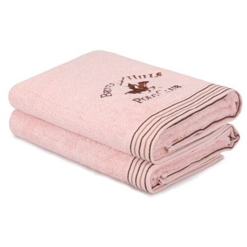 L'essential Maison 405 - pink pink bath towel set (2 pieces) Cene