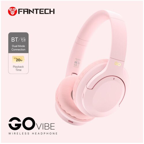  Bluetooth slušalice Fantech GO Vibe WH05 pink Cene