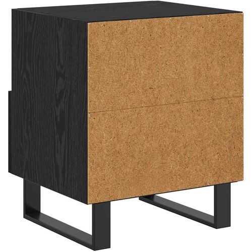 Noćni ormar Crni hrast 40 x 35 x 47,5 cm Konstruirano drvo Slike