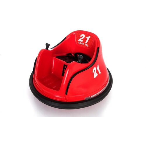 Lean Toys Otro&amp;scaron;ki avto Bumper RiriDrive 12V 360 Rdeča Slike