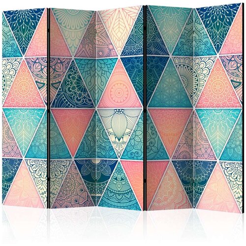  Paravan u 5 dijelova - Oriental Triangles II [Room Dividers] 225x172 Slike