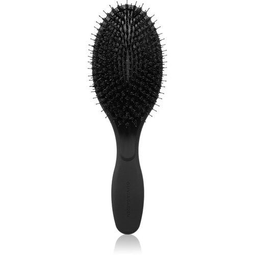 Olivia Garden Expert Care Boar &amp;amp; Nylon Bristles Black ovalna četka za kosu 1 kom Slike