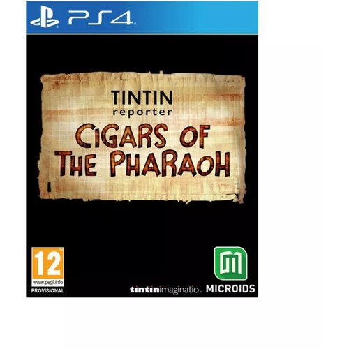 Microids tintin reporter: cigars of the pharaoh (playstation Cene