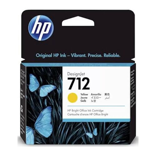HP Tinta 712 Yellow Slike