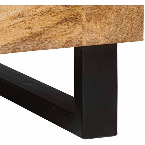  Kava Stol Prirodna 80 x 50 x 40 cm Čvrsto drvo manga Slike