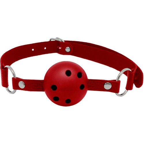 Alive Discretion Breathable Ball Gag Red Cene